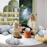 3D Stone Pillow 7 Pieces Set——New White Marble